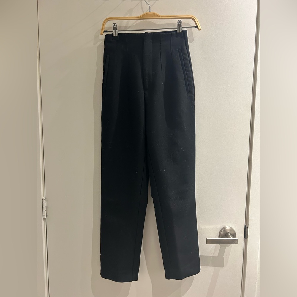 Stradivarius Black Dress Pants